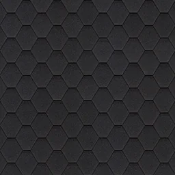 Битумная черепица Shinglas Оптима Соната Чёрный